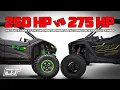 HORSEPOWER WARS 250 HP Kawasaki Teryx H2 vs 275 HP Polaris RZR PRO R BOOST