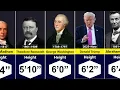 How Tall Were All U S Presidents From Shortest to Tallest