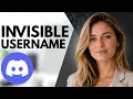 How to Make Your Username Server Name Invisible on Discord Quick Guide