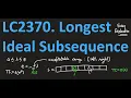 Longest Ideal Subsequence -