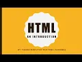 HTML - An Introduction ThinkComputer