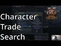 poe ninja PoE 2 Character Trade Search