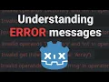 Understanding Error Messages In Godot