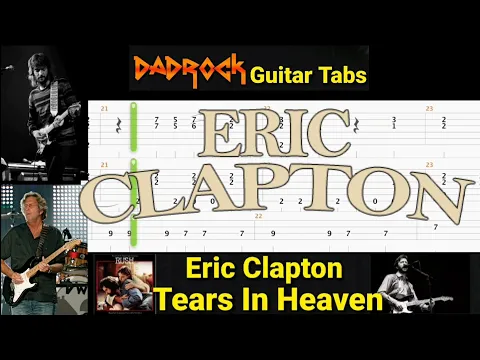 Download MP3 Tears In Heaven - Eric Clapton - Acoustic Guitar + Bass TABS Lesson