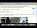Craigslist El Paso Texas Used Cars and Ford and Dodge Trucks Under 2500 Available