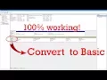 Easy way to convert a dynamic disk Partition to a basic Partition 100 Working