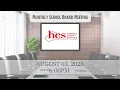 Harnett County Board of Education Meeting August 3 2026