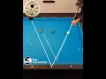 Pocketing one cushion kick shots