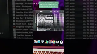How To Record Find Your Mixtape WAV File From RekordBox DJ Software 