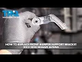 How to Replace Front Bumper Cover Support Bracket 2012-2018 Nissan Altima
