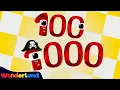 Download Lagu Wonderland: Counting by 100 to 1,000 | Learn To Count | Counting For Kids MP3