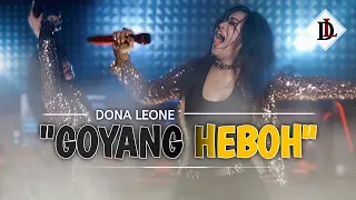 goyang heboh dona leone woww viral suara menggelegar lady rocker indonesia rock vs dut