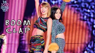 taylor swift u0026 charli xcx boom clap live on the 1989 world tour 