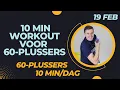 Download Lagu Je dagelijkse workout: 10 minuten voor 60-plussers of beginners.