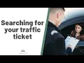 How to search for your traffic ticket online - Legal Lotus Miami Trial Family Lawyers