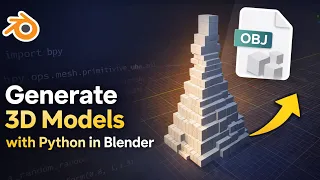 How to Use Python in Blender to Generate 3D Models Step by Step