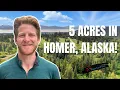 5-Acre Wilderness Parcel for Sale in Homer Alaska Kenai Peninsula Land Opportunity