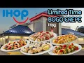 IHOP New Sweet Savory Crepe Menu Buy One Get One Free Review