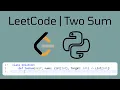 LeetCode Two Sum Solution Explained Python