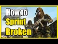 How to FIX Sprint not working L3 Button in Warzone 2 Controller Issue