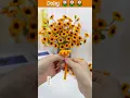 Flowers tutorial in chenille stem pipe cleaner handcraft easy diy flower gift ideas