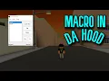 How to macro in Da Hood ROBLOX MacroGamer Roblox 2022