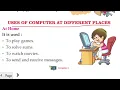 Rio Computer 1 Ch2 Uses of Computer computer for class 1 eduarrow computer basics