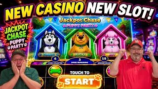 Jackpot Chase Puppy Party was New to us at Naskila Casino