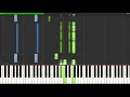 When The Sun Goes Down - In The Heights | Piano Accompaniment Tutorial (Synthesia)