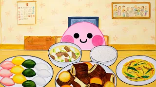 추석 명절 음식 먹방 스톱모션! Chuseok Mukbang Stopmotion Animation