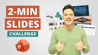 Schaffe ich 5 PowerPoint Folien in unter 10 Minuten?