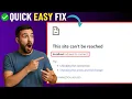Localhost Refused to Connect Problem on Chrome Fixed 2025 100 Working Trick