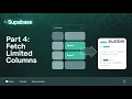 Fetch Specific Fields from Supabase Optimize Your Bubble io App Performance