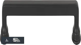 Atlas Homewares A104 BL Oskar Collection Pull Matte Black
