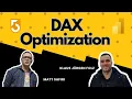 Master DAX Optimization with Klaus Jurgen Folz Best Practices Using DAX Studio 5 Minute BI