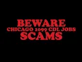 75-90cpm CHICAGO 1099 CDL JOBS - SCAMS