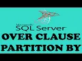OVER CLAUSE WITH PARTITION BY IN SQL SERVER HINDI URDU