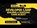 Building a Guessing game in Rust Part 1