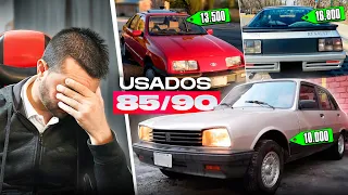 Autos USADOS entre 1985 y 1990 - A estos PRECIOS le queda poca VIDA!
