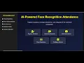 Real-Time Face-Based Attendance System using Django with Source code