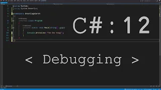 Intro To Programming 12 Debugging