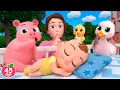 Download Lagu Sleep with Animal Babies | Hush Little Baby (Farm Version) +More Lalafun Nursery Rhymes \u0026 Kids Songs