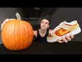 I Turned a Pumpkin into Custom Shoes!
