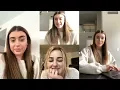 Kalani Hilliker Instagram Live Stream 7 March 2018 w Chloe Lukasiak