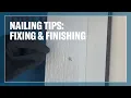 LP SmartSide Installation Tip Overdriven Nails