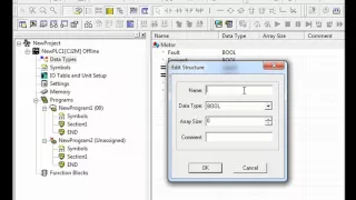 CX-Programmer - Using Data Structures