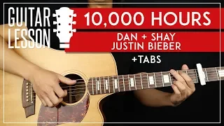 10000 hours guitar tutorial day shay justin bieber guitar lesson chords tab 