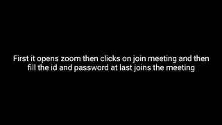 Zoom meeting automation using python