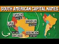 How Did Southern American Capitals Get Their Name