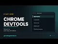 Chrome DevTools for Screen Reader Users Start Here
